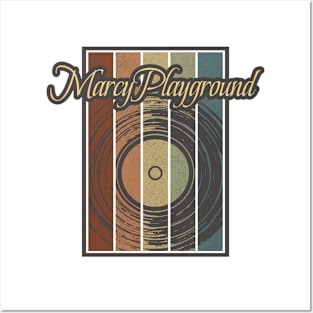 Marcy Playground Vynil Silhouette Posters and Art